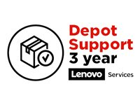Lenovo Depot - Utökat serviceavtal - material och tillverkning (för bärbara datorer) - 3 år (från ursprungligt inköpsdatum av utrustningen) - för 100e Chromebook Gen 3; V15; V15 G2 ITL; V15 G3 ABA; V15 IML; V17 G3 IAP; V17 G4 IRU 5WS0Q81869
