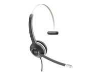 Cisco 531 Wired Single - Headset - på örat - kabelansluten - för Cisco DX70, DX70 - MSRP, DX80, DX80 (No Radio); IP Phone 8851, 8861, 8865, 8865NR CP-HS-W-531-USBA=