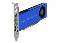 AMD Radeon Pro WX 3100 - Grafikkort - Radeon Pro WX 3100 - 4 GB GDDR5 låg profil - 2 x Mini DisplayPort, DisplayPort - för Workstation Z2 G4, Z4 G4, Z6 G4, Z8 G4 2TF08AA