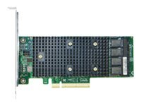 Intel RAID Controller RSP3QD160J - Kontrollerkort (RAID) - 16 Kanal - SATA 6Gb/s / SAS 12Gb/s / PCIe låg profil - 12 Gbit/s - RAID JBOD - PCIe 3.0 x8 RSP3QD160J