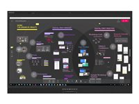 Avocor AVW-6555 - 65" Diagonal klass LED-skärm - interaktiv - med pekskärm (multi touch)/kamera - 4K UHD (2160p) 3840 x 2160 - direktupplyst LED AVW-6555