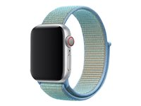 Apple 40mm Sport Loop - Klockrem för smart klocka - Regular - blåklint - för Watch (38 mm, 40 mm) MV9E2ZM/A