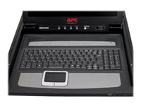 APC LCD Console - KVM-konsol - 17" AP5717F