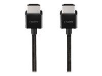 Belkin Ultra High Speed - HDMI-kabel - HDMI (hane) till HDMI (hane) - 2 m - svart AV10176BT2M-BLK