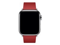 Apple 40mm Modern Buckle - (PRODUCT) RED Special Edition - klockrem för smart klocka - Small - rubin - för Watch (38 mm, 40 mm) MTQT2ZM/A