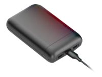 Insmat - Strömförsörjningsbank - 20000 mAh - 22.5 Watt - 2 utdatakontakter (USB-C med strömförsörjning, USB-typ med QC 3.0) 860-3200