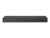 APC Metered Rack PDU AP7820B - Kraftdistributionsenhet (kan monteras i rack) - AC 200/208/230 V - 2300 VA - Ethernet 10/100 - ingång: IEC 60320 C14 - utgångskontakter: 8 (IEC 60320 C13) - 1U - 1.98 m - för P/N: AR106VI, SCL400RMJ1U, SCL500RMI1UC, SCL500RMI1UNC, SMTL1000RMI2UC, SMTL750RMI2UC AP7820B