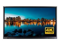 Avocor E6510 - 65" Diagonal klass E-Series LED-skärm - interaktiv digital skyltning - med pekskärm (multitouch) - 4K UHD (2160p) 3840 x 2160 - direktupplyst LED AVE-6510