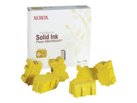 Xerox Phaser 8860MFP - 6-pack - gul - fast bläck - för Phaser 8860, 8860DN, 8860MFP, 8860MFP/D, 8860MFP/E, 8860MFP/SD, 8860PP, 8860WDN 108R00748