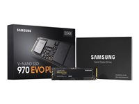 Samsung 970 EVO Plus MZ-V7S250BW - Solid state drive - krypterat - 250 GB - inbyggd - M.2 2280 - PCI Express 3.0 x4 (NVMe) - buffert: 512 MB - 256 bitars AES - TCG Opal Encryption MZ-V7S250BW