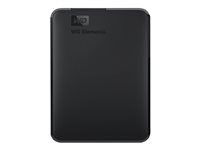 WD Elements Portable WDBU6Y0050BBK - Hårddisk - 5 TB - extern (portabel) - USB 3.0 WDBU6Y0050BBK-WESN