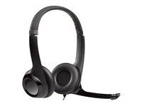 Logitech USB Headset H390 - Headset - fullstorlek - kabelansluten 981-000406