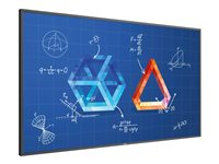 Philips Signage Solutions T-Line 75BDL3552T - 75" Diagonal klass (74.5" visbar) LED-skärm - interaktiv - med pekskärm (multitouch) - 4K UHD (2160p) 3840 x 2160 75BDL3552T/00