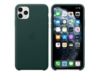 Apple - Baksidesskydd för mobiltelefon - läder - skogsgrön - för iPhone 11 Pro Max MX0C2ZM/A