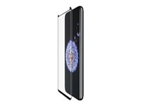 Belkin - Skärmskydd för mobiltelefon - 5.8" - svart - för Samsung Galaxy S9 F7M058ECBLK