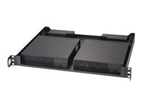 Supermicro - Rammonteringssats (2 system) - 1U MCP-290-10108-0B