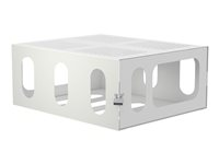 Multibrackets M Projector Mount HD cage - Monteringskomponent (anti-stöldhölje) för projektor - låsbar - massivt stål - vit 7350073735259