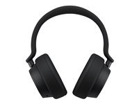 Microsoft Surface Headphones 2 - Hörlurar med mikrofon - fullstorlek - Bluetooth - trådlös - aktiv brusradering - 3,5 mm kontakt, USB-C - mattsvart - kommersiell QST-00018