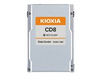 KIOXIA CD8 Series - SSD - 15.36 TB - inbyggd - 2.5" - PCIe 4.0 x4 (NVMe) - buffert: 256 MB KCD81RUG15T3