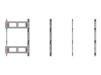 Samsung Frame Kit VG-LFJ33SWW - Monteringskomponent (2 assykonsoler sida, 2 assykonsoler mitten, assykonsoler center, 2 assykonsoler jigg, 3 täcklock, ramuppsättning) - för 3 x 3 LED videovägg - väggmonterbar - för Samsung IF012J, IF012J-E VG-LFJ33SWW/EN