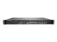 SonicWall NSA 6600 - Advanced - säkerhetsfunktion - med 1 års TotalSecure - 10 GigE - 1U - kan monteras i rack 01-SSC-1716