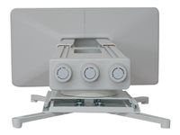 Multibrackets M Projector Mount Short Throw Deluxe - Monteringssats (väggplatta, monteringsadapter, väggarm för närbild, monteringsmaskinvara) för projektor - vit 7350022739833