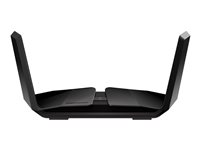 NETGEAR Nighthawk RAX120 - Trådlös router - 5-portars switch - GigE, 5 GigE, 2.5 GigE, 802.11ax - 802.11a/b/g/n/ac/ax - Dubbelband RAX120-100EUS