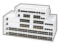 Cisco Business 250 Series 250-16T-2G - Switch - L3 - smart - 16 x 10/100/1000 + 2 x Gigabit SFP - rackmonterbar CBS250-16T-2G-EU