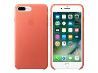 Apple - Baksidesskydd för mobiltelefon - läder - pelargon - för iPhone 7 Plus MQ5H2ZM/A
