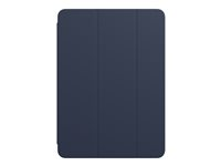 Apple Smart Folio - Vikbart fodral för surfplatta - polyuretan - mörkblå - 10.9" - för 10.9-inch iPad Air (4:e generation) MH073ZM/A
