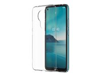Nokia Clear Case - Baksidesskydd för mobiltelefon - termoplastisk polyuretan (TPU) - transparent - för Nokia 3.4 8P00000107