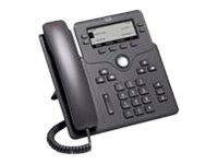 Cisco IP Phone 6841 - VoIP-telefon - SIP, SRTP - 4 linjer - träkol CP-6841-3PW-CE-K9=