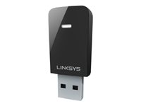 Linksys Next-Gen AC MU-MIMO USB Adapter - Nätverksadapter - USB 2.0 - 802.11ac WUSB6100M-EU