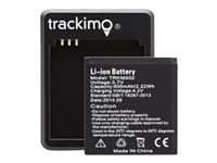 Trackimo - Batteriladdare + externt batteripaket - Li-Ion - 600 mAh - på kabel: mini-USB TRKM001