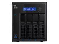 WD My Cloud EX4100 WDBWZE0080KBK - NAS-server - 4 fack - 8 TB - HDD 4 TB x 2 - RAID 0, 1, 5, 10, JBOD, 5 hot spare - RAM 2 GB - Gigabit Ethernet - iSCSI WDBWZE0080KBK-EESN
