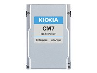KIOXIA CM7-V Series - SSD - Enterprise, Mixed Use - krypterat - 3200 GB - inbyggd - 2.5" - PCI Express 5.0 (NVMe) - FIPS - Self-Encrypting Drive (SED) KCMY1VUG3T20
