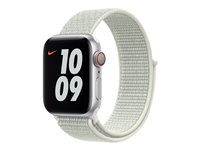 Apple 40mm Nike Sport Loop - Klockrem för smart klocka - Regular size - gran aura - demo - för Watch (38 mm, 40 mm) 3H557ZM/A