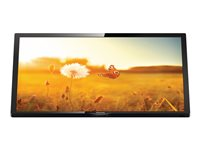 Philips 24HFL3014 - 24" Diagonal klass LED-TV - sjukvård/sjukhus - 720p 1366 x 768 - E-LED Backlight - svart 24HFL3014/12