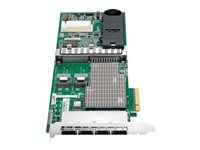 HPE Smart Array P812/1GB controller - Kontrollerkort (RAID) - 24 Kanal - SAS 6Gb/s - 600 MBps - RAID 0, 1, 5, 6, 10, 50, 60 - PCIe 2.0 x8 AM312A