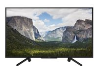 Sony FWD-50W66F - 50" Diagonal klass (49.5" visbar) - BRAVIA Professional Displays LED-skärm - med TV-mottagare - hotell/gästanläggning - Linux - 1080p (Full HD) 1920 x 1080 - HDR - direktupplyst LED - svart finish FWD-50W66F/T