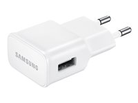 Samsung EP-TA20EWEU - Strömadapter - 2000 mA (USB) - vit - för Galaxy Note 4 EP-TA20EWEUGWW