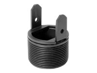 Peerless Modular Series Projector Mount Adaptor - Monteringskomponent (trådad påladapter) för projektor - svart MOD-ATA