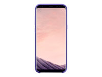 Samsung Silicone Cover EF-PG955 - Baksidesskydd för mobiltelefon - silikon - lila - för Galaxy S8+ EF-PG955TVEGWW
