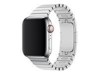 Apple 38mm Link Bracelet - Klockrem för smart klocka - 135-195 mm - silver - för Watch (38 mm, 40 mm) MUHJ2ZM/A