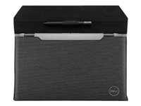 Dell Premier Sleeve 14 (PE1420V) - Fodral för bärbar dator - 14" - svart med grå sida - för Latitude 7400 2-in-1 PE-SV-14-20
