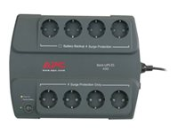 APC Back-UPS ES 400 - UPS - AC 230 V - 240 Watt - 400 VA - utgångskontakter: 8 - Italien - träkol BE400-IT