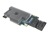Intel Integrated RAID Module RMS3AC160 - Kontrollerkort - 16 Kanal - SATA 6Gb/s / SAS 12Gb/s - 12 Gbit/s - RAID 0, 1, 5, 6, 10, 50, JBOD, 60 - PCIe 3.0 x8 RMS3AC160