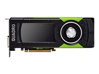 NVIDIA Quadro GP100 - Grafikkort - Quadro GP100 - 16 GB HBM2 - PCIe 3.0 x16 - DVI, 4 x DisplayPort VCQGP100-PB