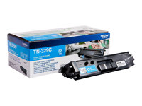 Brother TN329C - Cyan - original - tonerkassett - för Brother DCP-L8450CDW, HL-L8350CDW, HL-L8350CDWT, MFC-L8850CDW TN329C