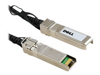 Dell - Nätverkskabel - RJ-45 till QSFP+ - 1 m - fiberoptisk - för Force10 Z9500; Networking N2024, N2024P, N2048, N3024, N4064F, S6000, S6000-ON, S6010-ON 470-ABEM